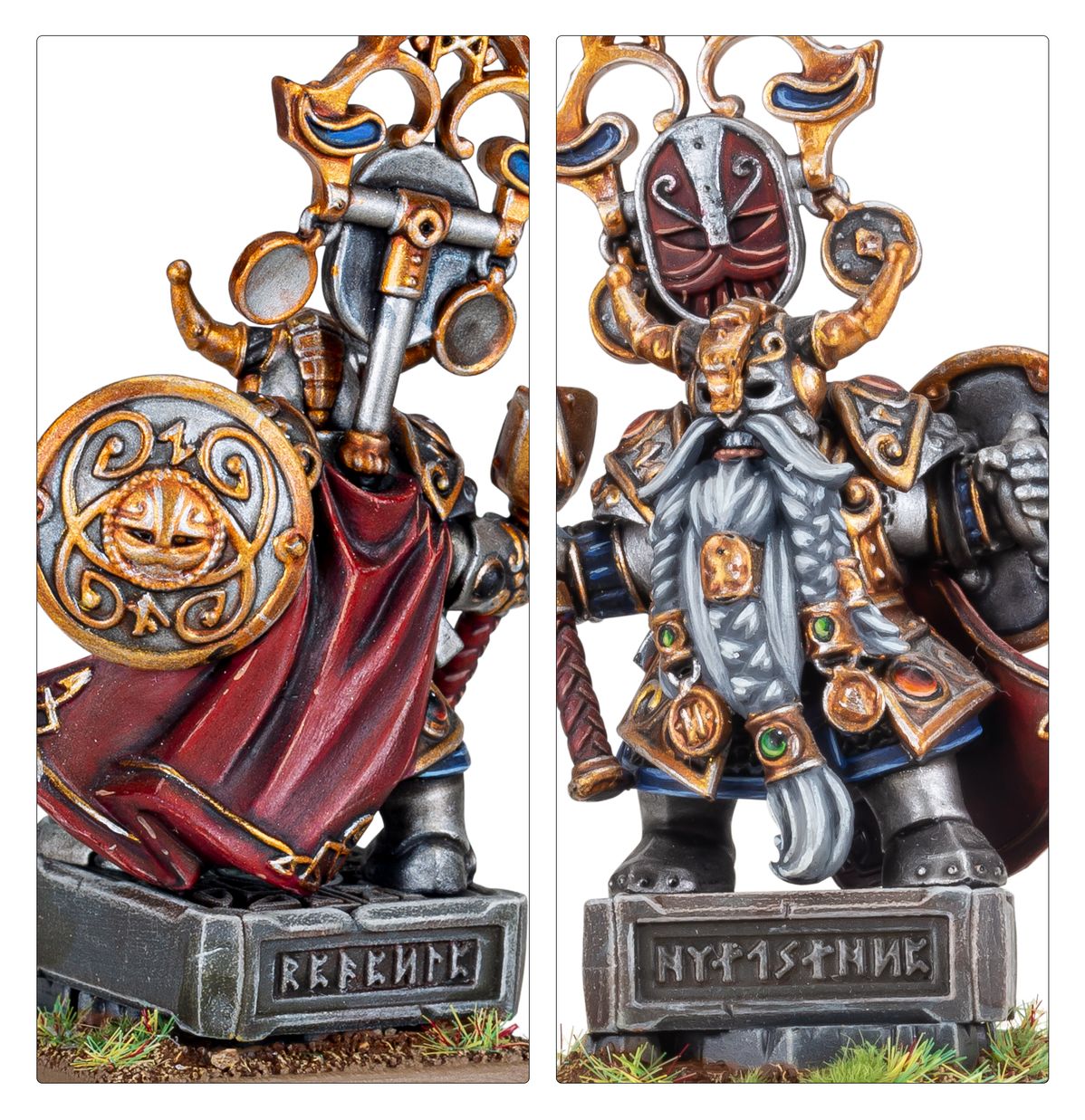 Dwarfen Mountain Holds: Dwarf King With Oathstone - 矮人群山要塞:矮人王與誓言石