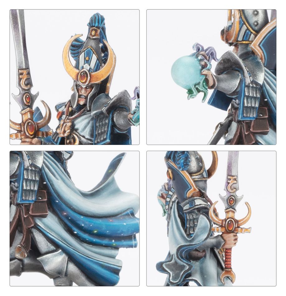 High Elf Realms: High Elf Loremaster - 高等精靈王國:荷斯博學士