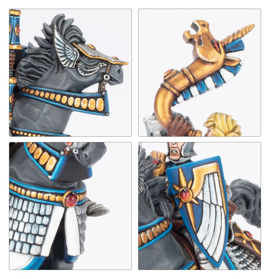 High Elf Realms: Silver Helms - 高等精靈王國:銀盔騎士