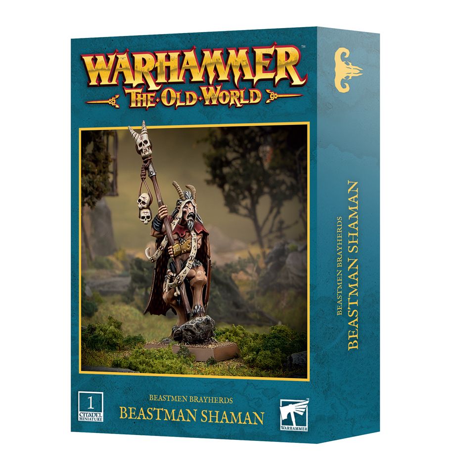 Beastmen Brayherds: Beastman Shaman - 野獸人獸群:大嘶叫薩滿