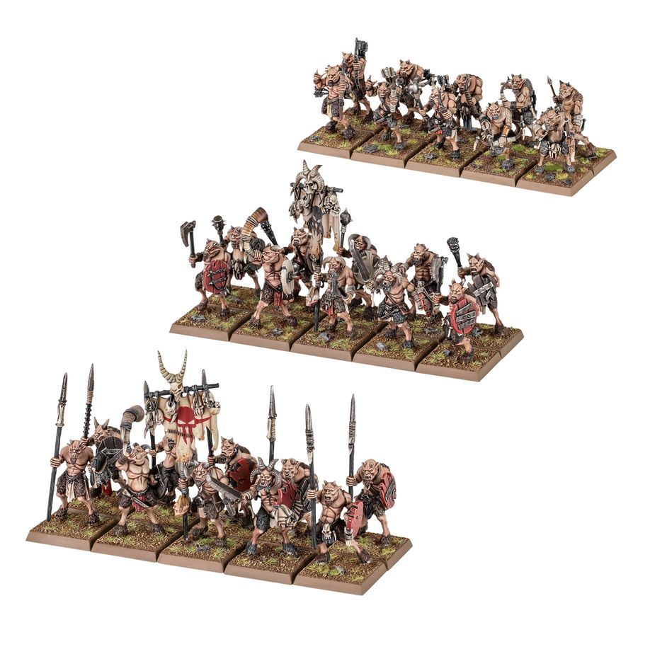Beastmen Brayherds: Battalion - 戰鬥營:野獸人獸群