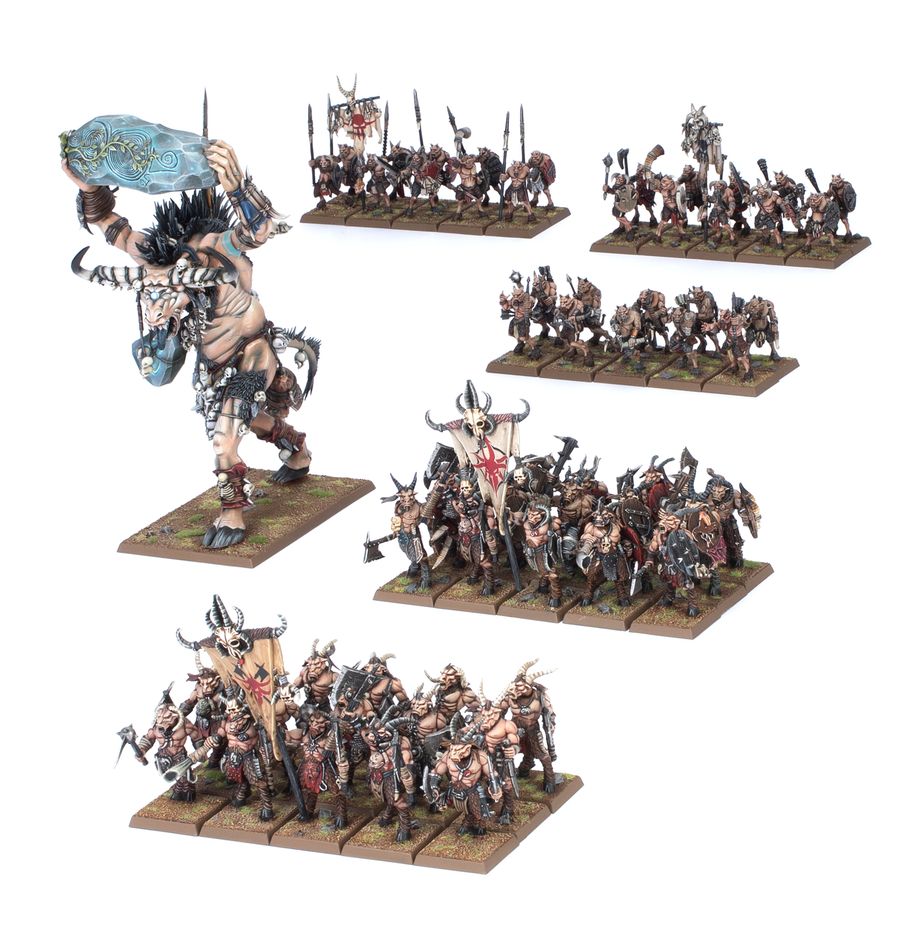 Beastmen Brayherds: Battalion - 戰鬥營:野獸人獸群