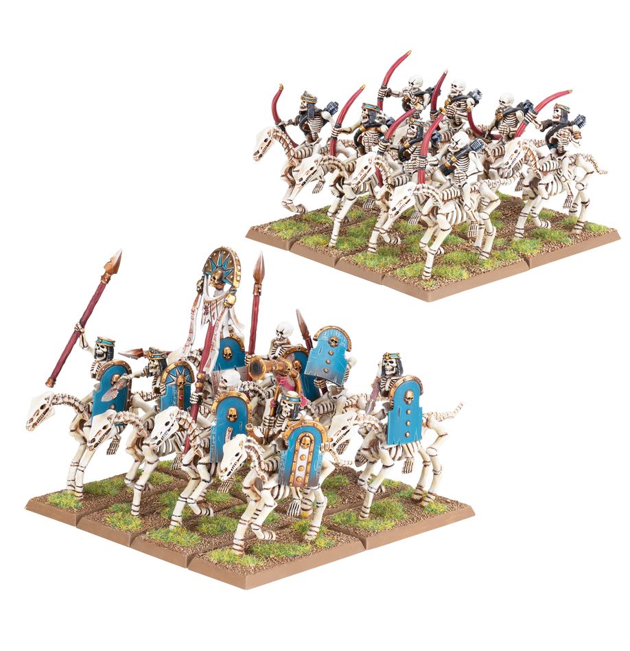 Tomb Kings of Khemri: Skeleton Horsemen - 喀穆里古墓王:骷髏騎手