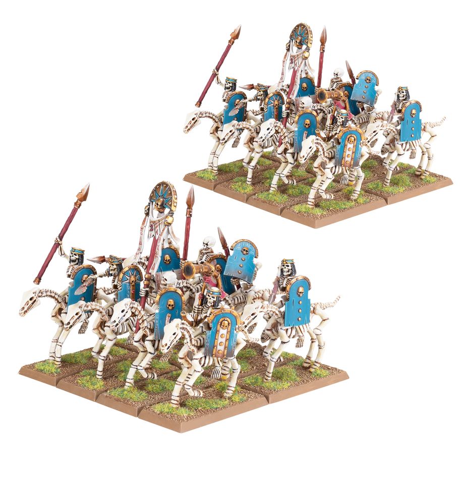 Tomb Kings of Khemri: Skeleton Horsemen - 喀穆里古墓王:骷髏騎手