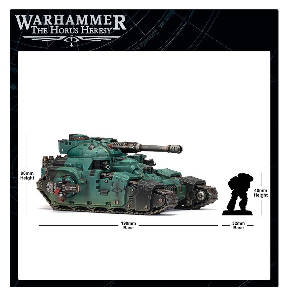 Legiones Astartes: Kratos Heavy Assault Tank - 阿斯塔特軍團:飛奎多斯重型衝鋒坦克