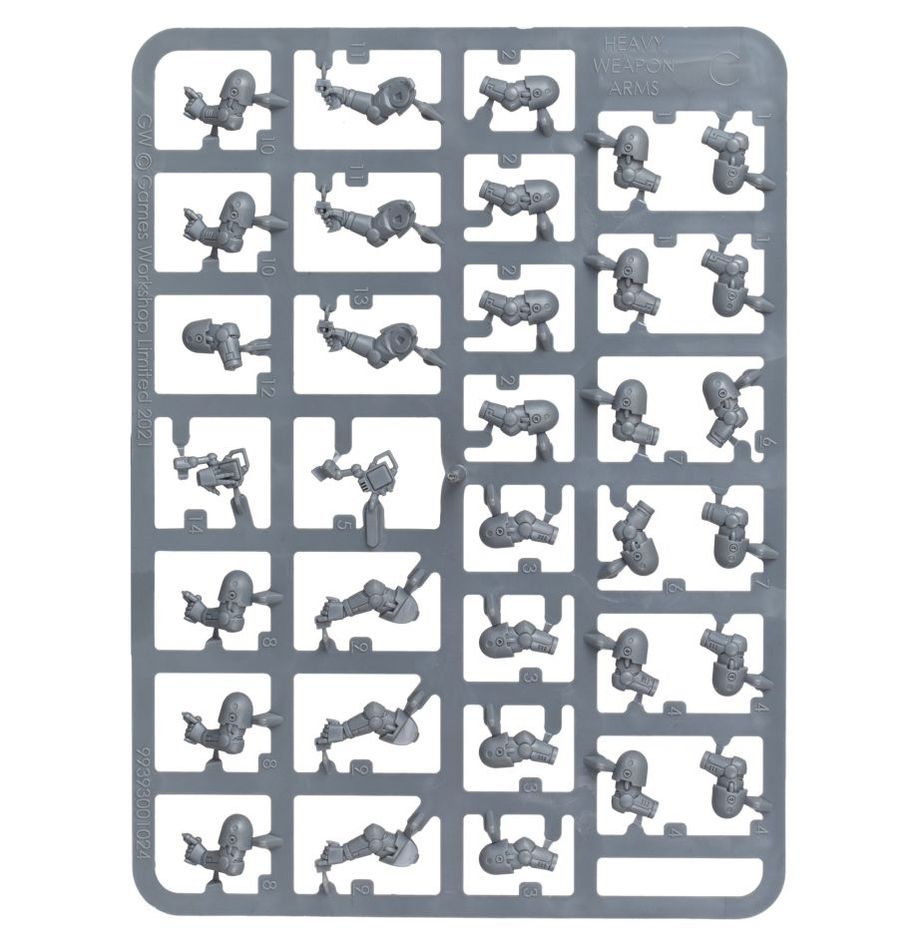 Legiones Astartes: Heavy Weapons Upgrade Set - Missile Launchers and Heavy Bolters - 阿斯塔特軍團:飛彈發射器和重型爆彈槍