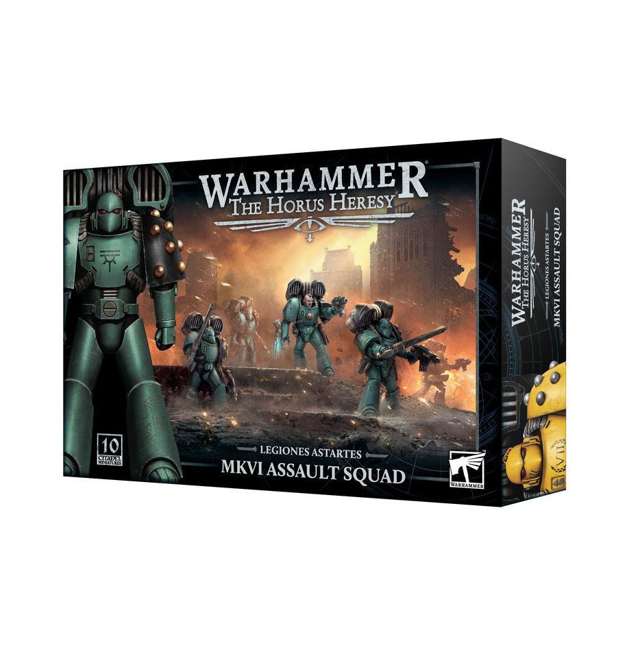 Horus Heresy: MKVI Assault Marines - 阿斯塔特軍團:MKVI突擊星際戰士