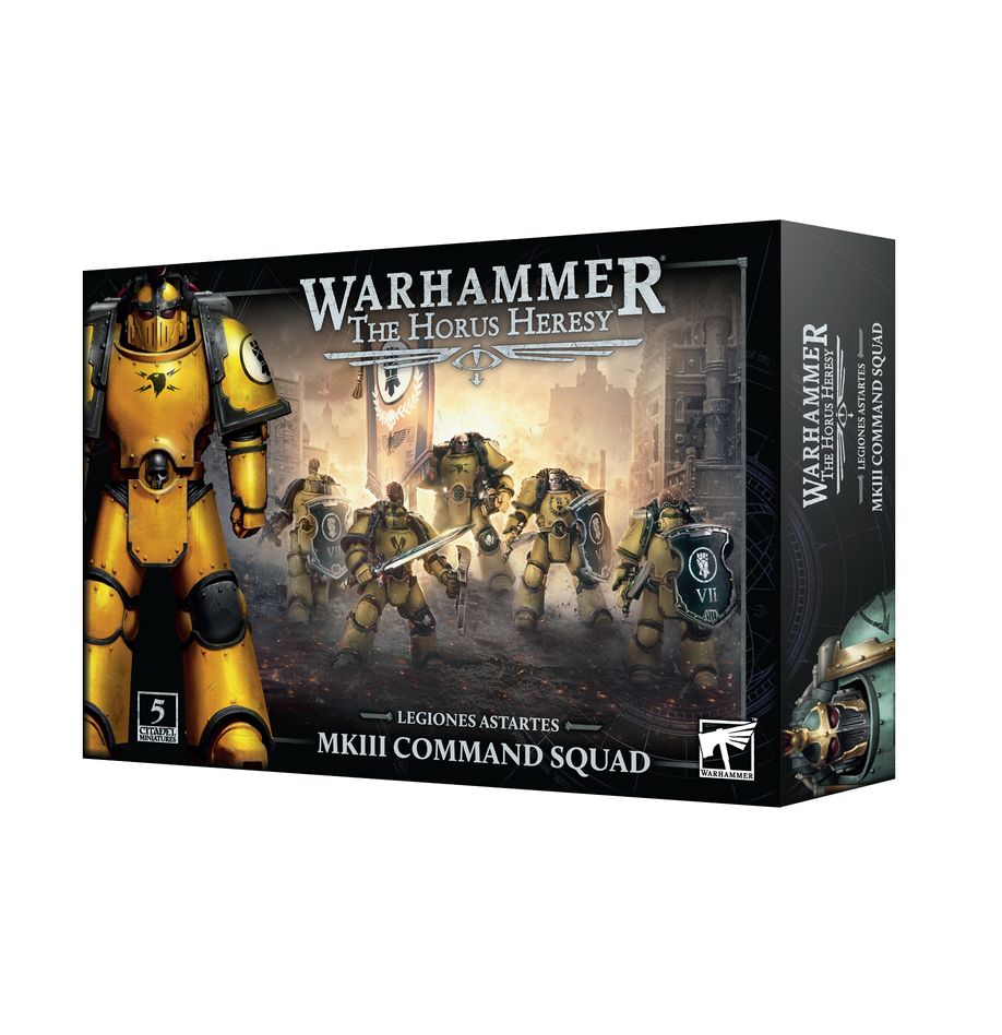 Legiones Astartes: MKIII Command Squad - 阿斯塔特軍團:MKIII指揮小隊