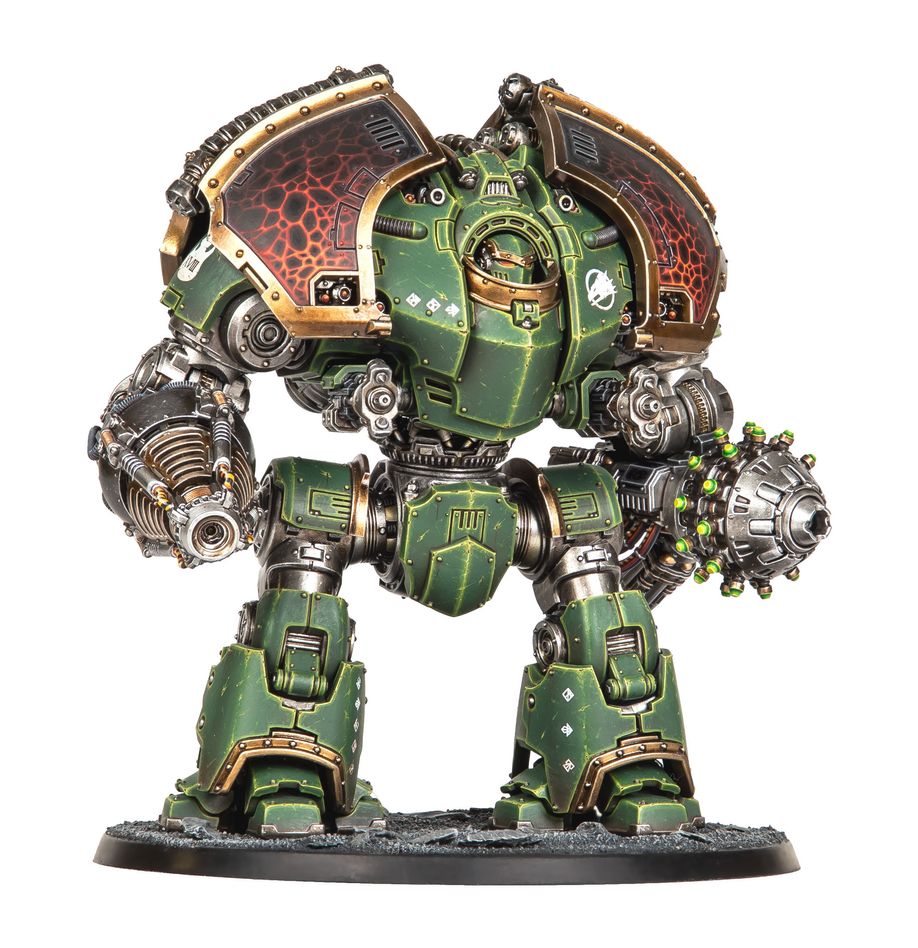 Legiones Astartes: Saturnine Siege Dreadnought – Ophion Configuration - 阿斯塔特軍團:土星型無畏機甲奧菲翁型