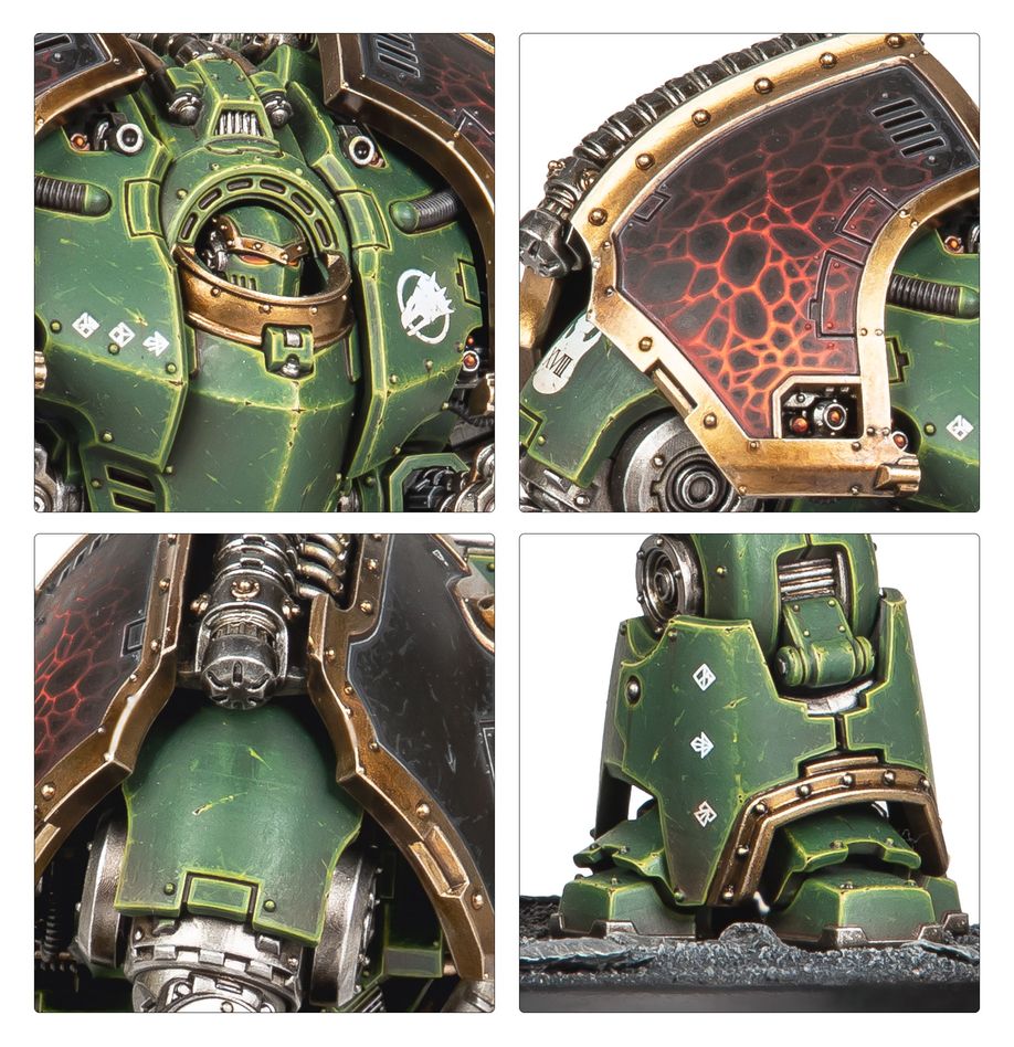 Legiones Astartes: Saturnine Siege Dreadnought – Ophion Configuration - 阿斯塔特軍團:土星型無畏機甲奧菲翁型