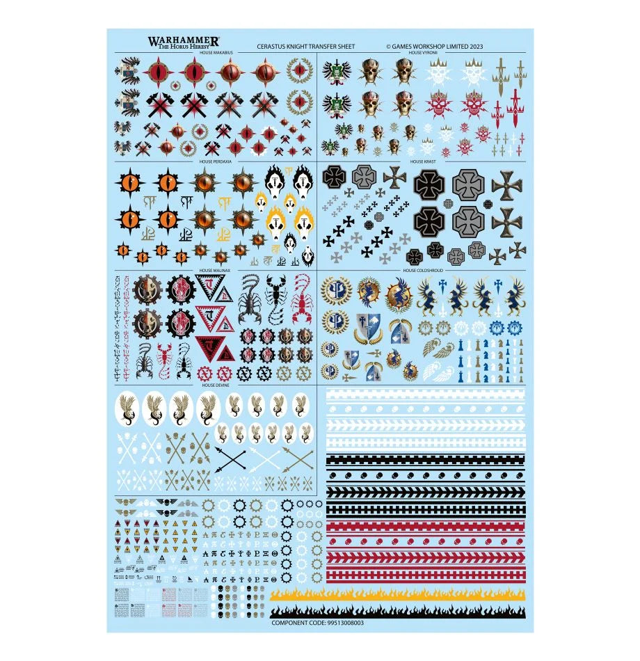 Horus Heresy: Cerastus Knight Lancer - 瑟拉斯圖級長槍騎士