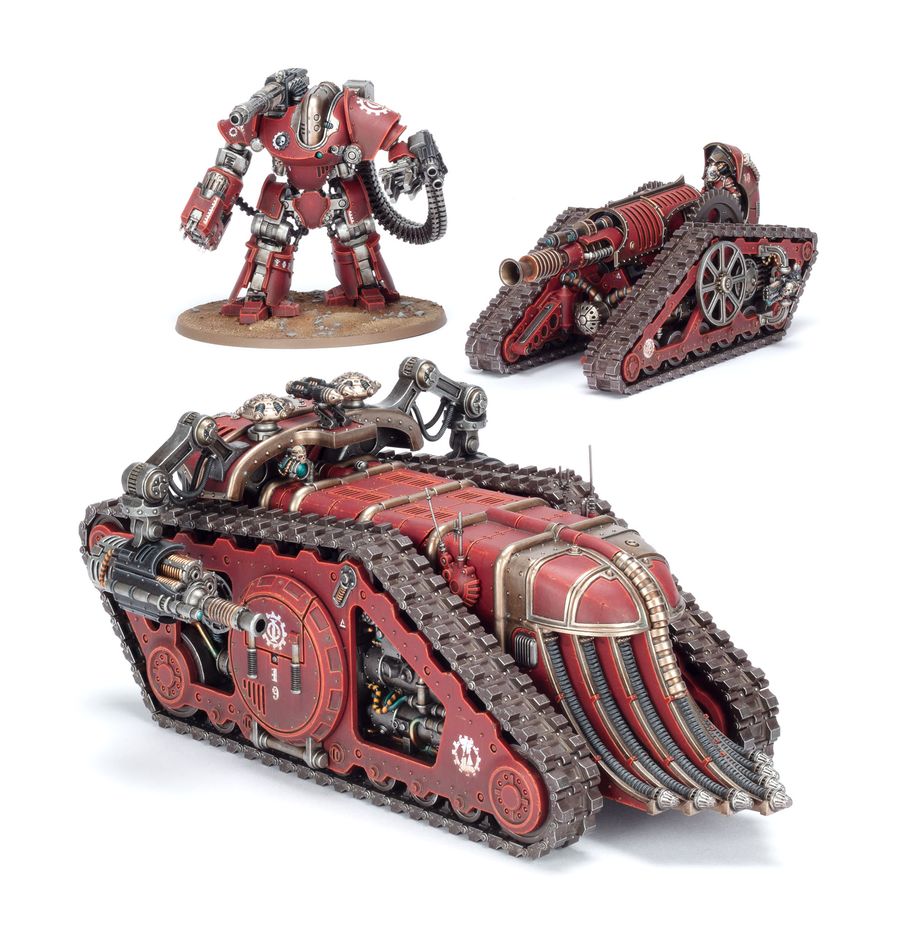 The Horus Heresy: Mechanicum Heavy Support Force - 荷魯斯之亂:機械教重型支援部隊盒裝
