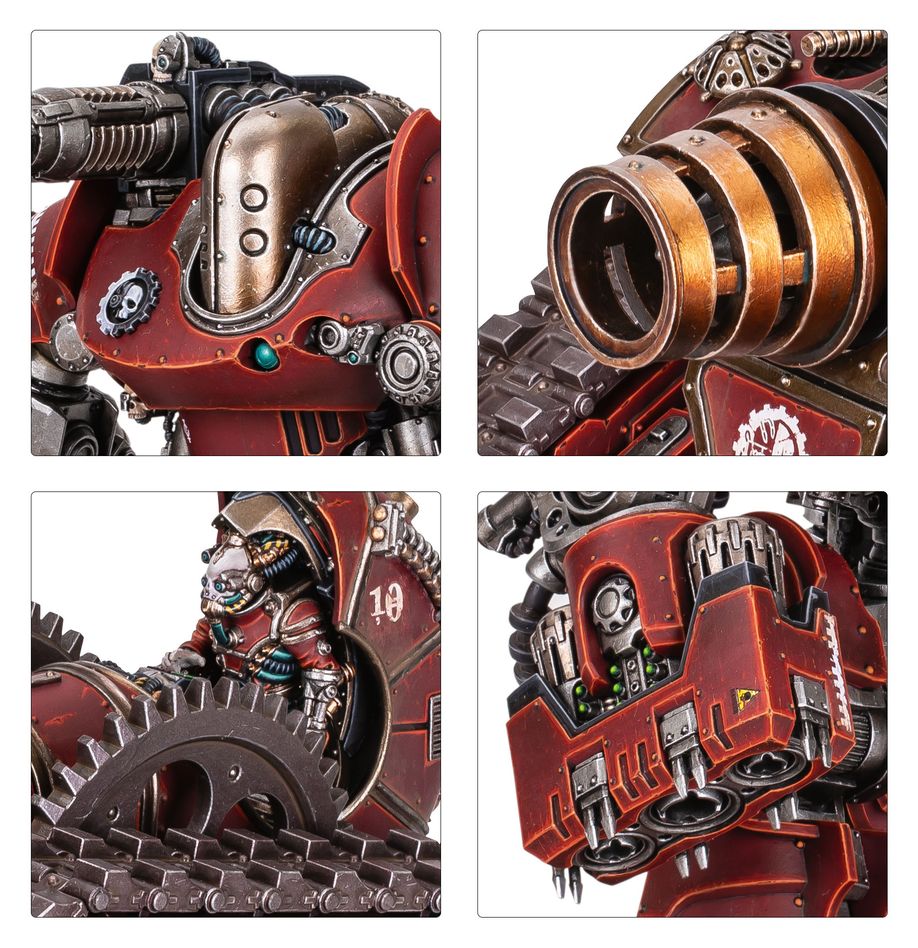 The Horus Heresy: Mechanicum Heavy Support Force - 荷魯斯之亂:機械教重型支援部隊盒裝