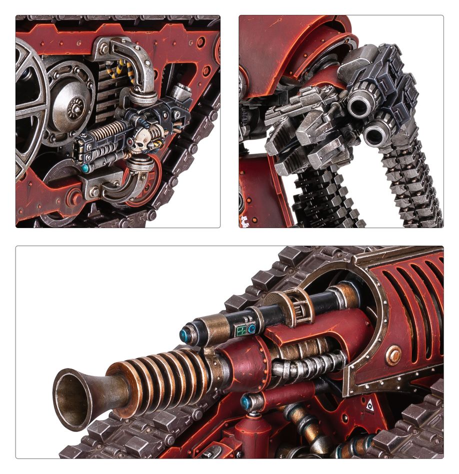The Horus Heresy: Mechanicum Heavy Support Force - 荷魯斯之亂:機械教重型支援部隊盒裝