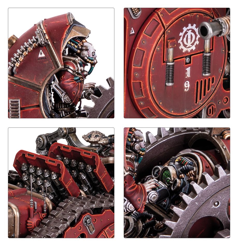 The Horus Heresy: Mechanicum Heavy Support Force - 荷魯斯之亂:機械教重型支援部隊盒裝