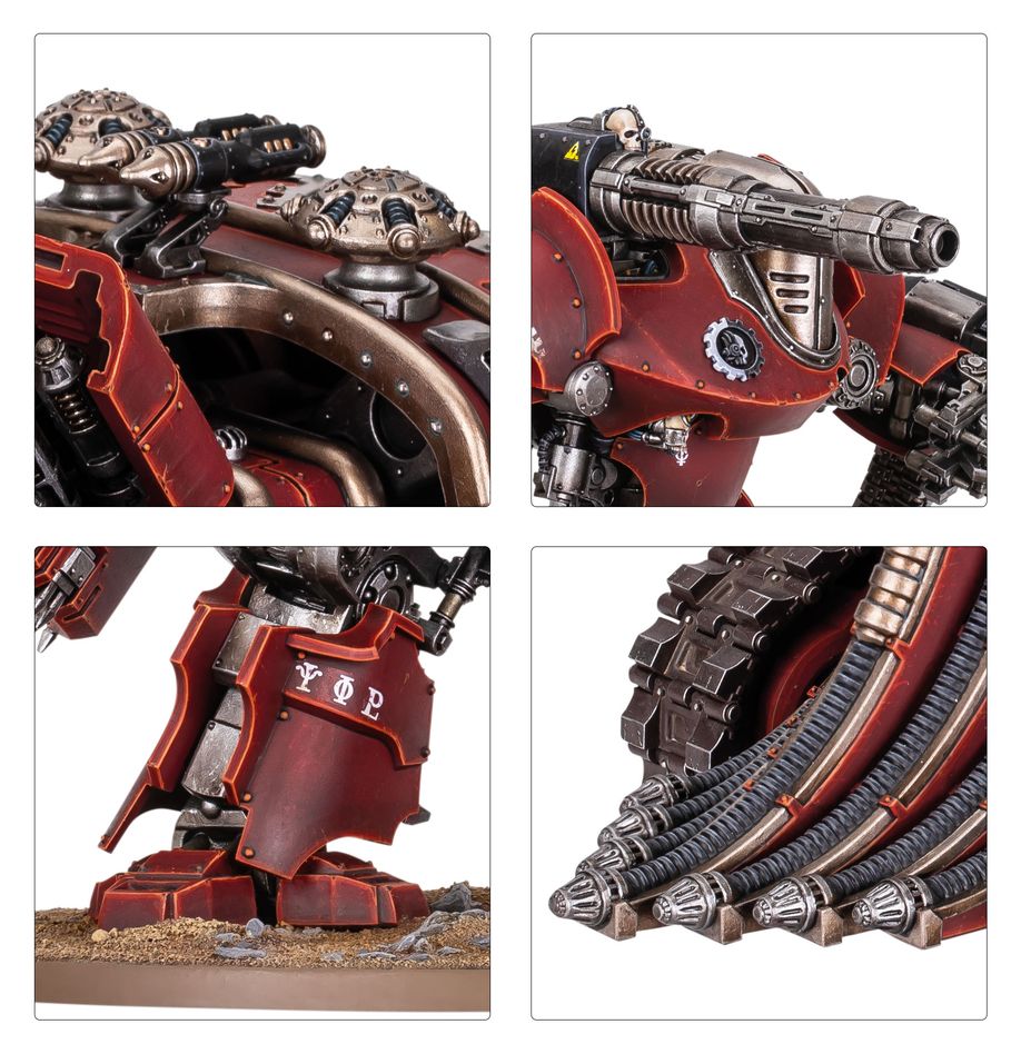 The Horus Heresy: Mechanicum Heavy Support Force - 荷魯斯之亂:機械教重型支援部隊盒裝