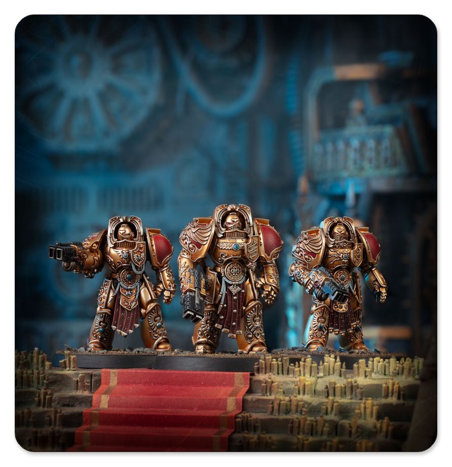 Adeptus Custodes: Aquilon Terminator Sodality - 禁軍:天鷹終結者兄弟會