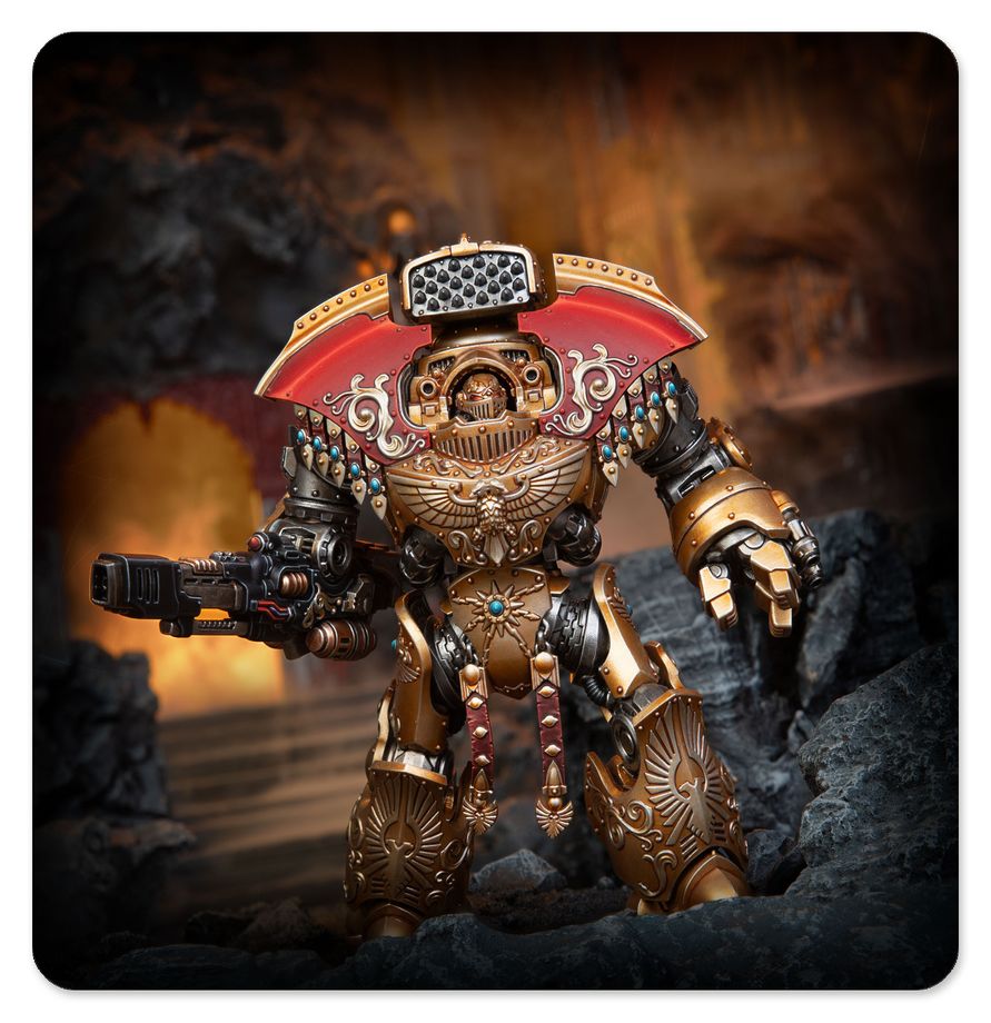 Adeptus Custodes: Telemon Heavy Dreadnought - 禁軍:特拉蒙重型無畏機甲