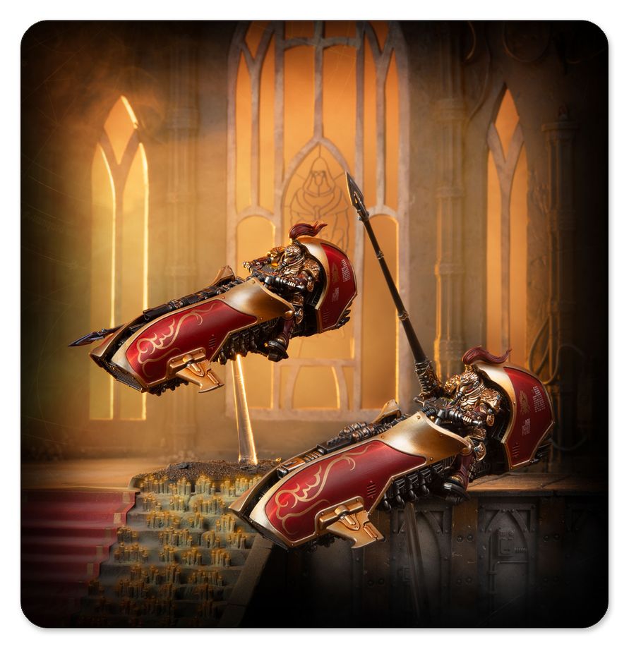 Adeptus Custodes: Gyrfalcon Jetbike Sodality - 禁軍:鶻鷹噴氣摩托兄弟會