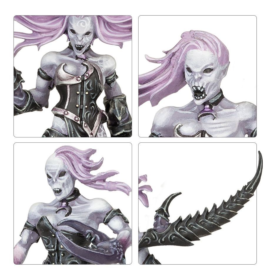 Hedonites of Slaanesh: Daemonettes - 色孽魅魔