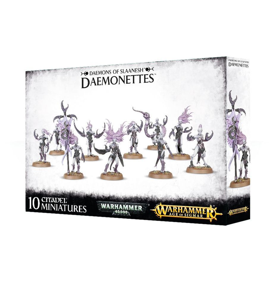 Hedonites of Slaanesh: Daemonettes - 色孽魅魔