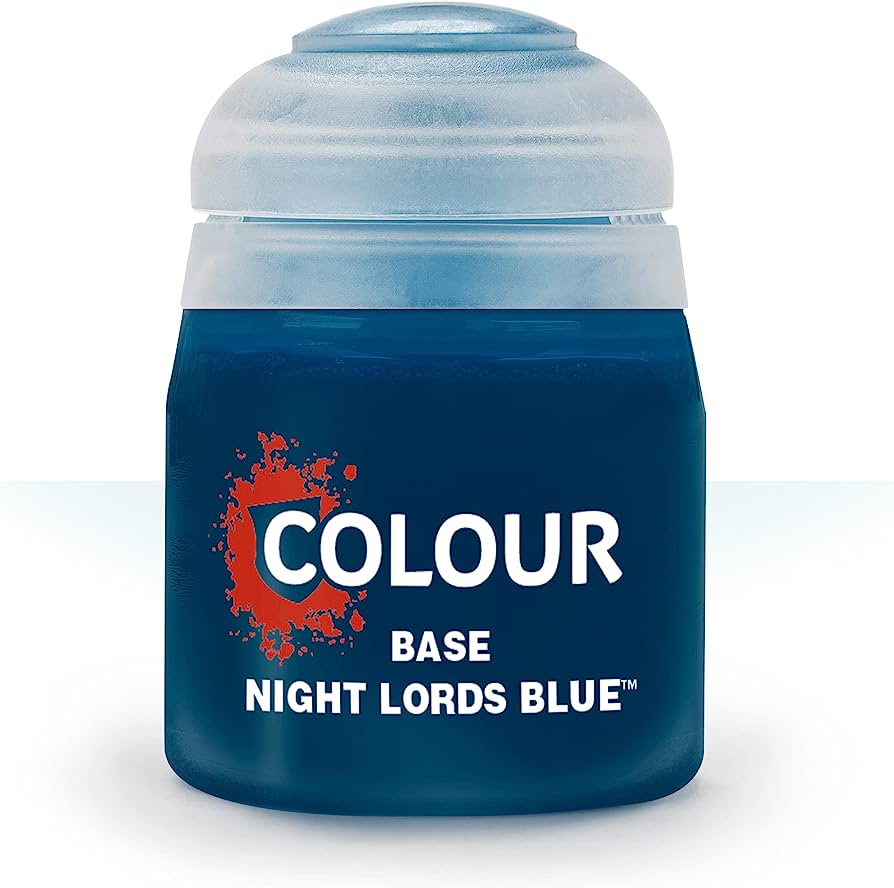 Base/底漆:Night Lords Blue (12ml)