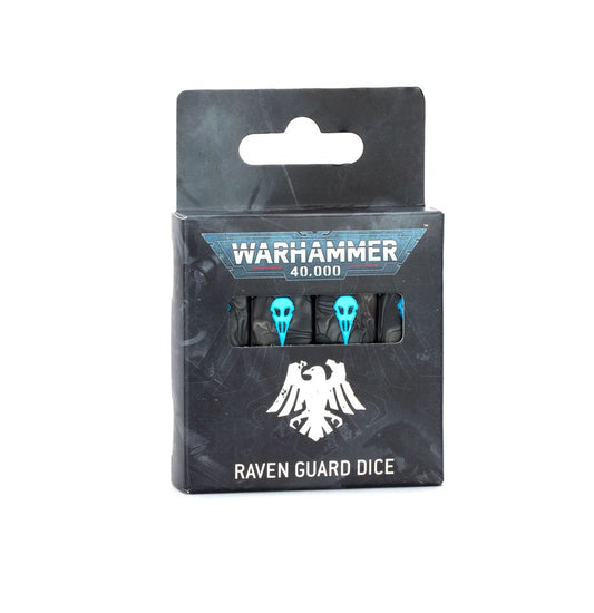 Raven Guard: Dice Set - 戰鎚40,000:暗鴉守衛套骰