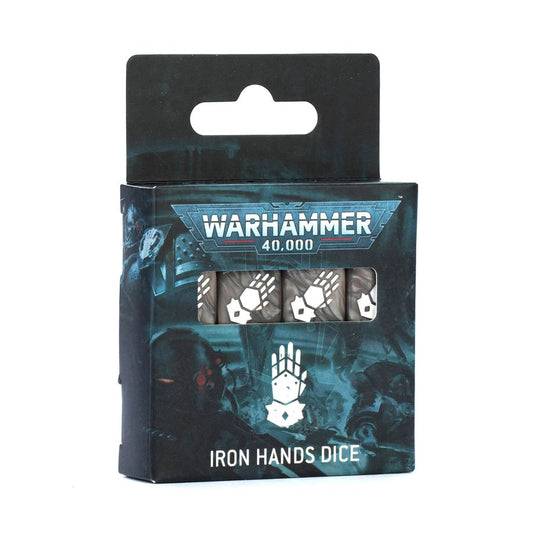 Iron Hands: Dice Set - 戰鎚40,000:鋼鐵之手套骰