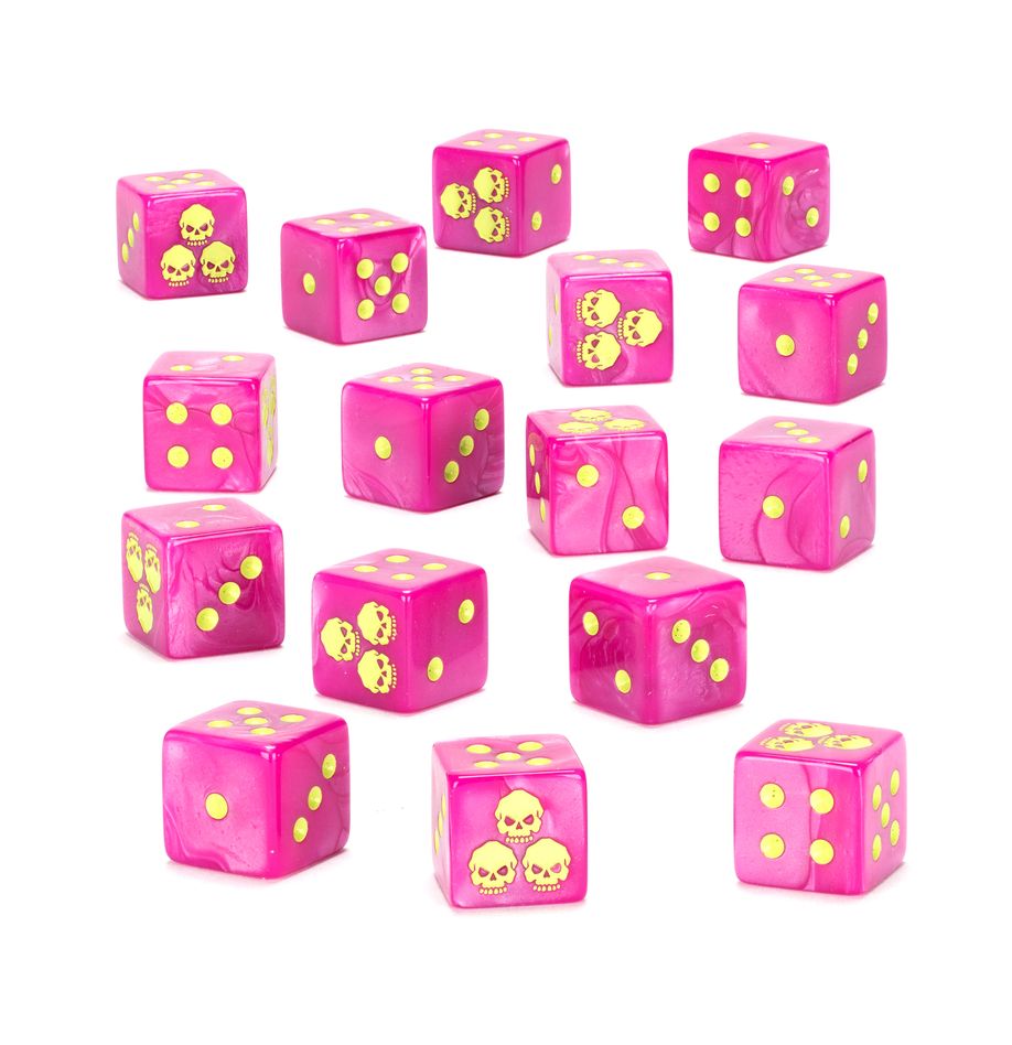 Death Guard: Dice Set - 戰鎚40,000:死亡守衛套骰組