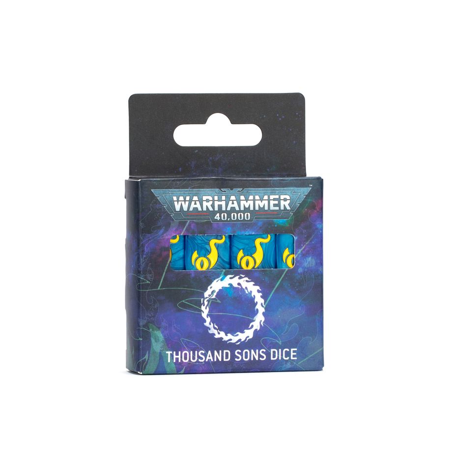 Thousand Sons: Dice Set - 戰鎚40,000:千子套骰組
