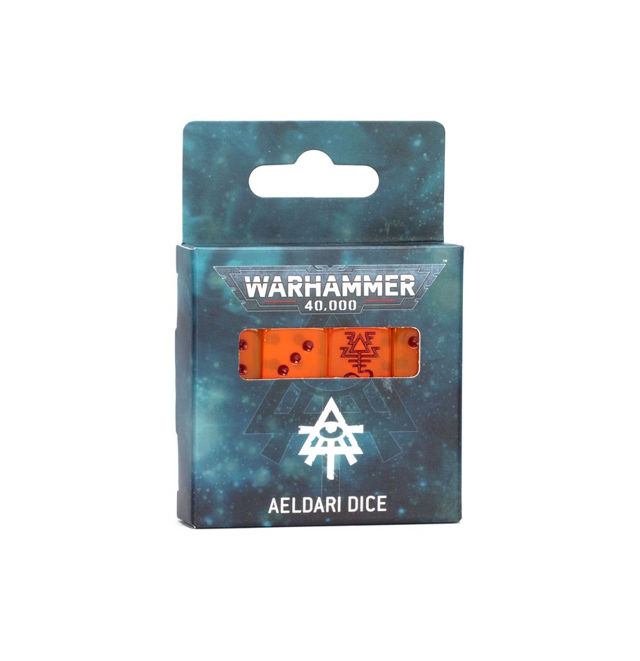 Aeldari: Dice Set - 戰鎚40,000:艾達靈族套骰