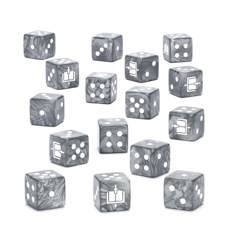 Grey Knights: Dice Set - 戰鎚40,000:灰騎士套骰