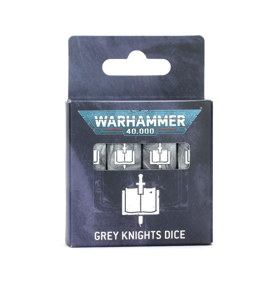 Grey Knights: Dice Set - 戰鎚40,000:灰騎士套骰