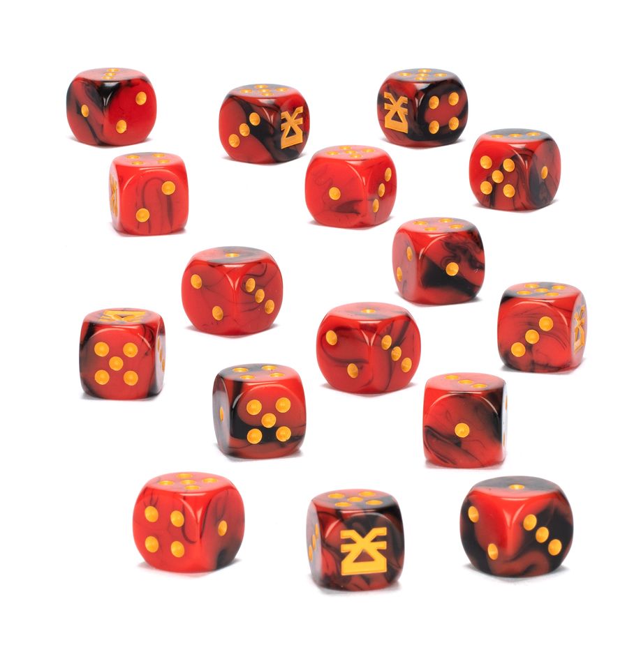 Blades of Khorne: Dice Set - 戰鎚西格瑪時代:恐虐之刃套骰