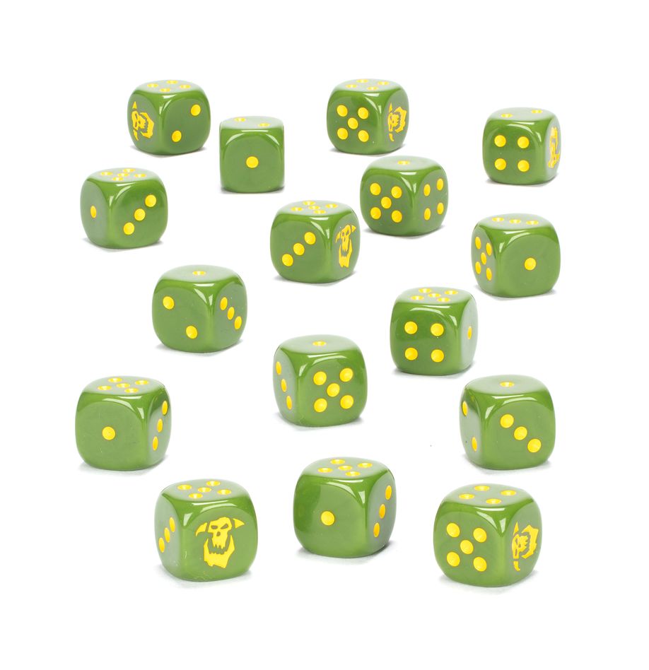 Orruk Warclans: Dice Set - 戰鎚西格瑪時代:獸人戰鬥氏族套骰