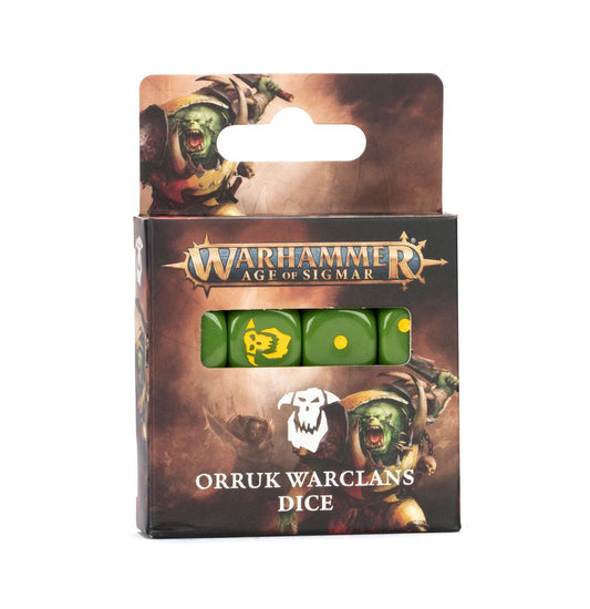 Orruk Warclans: Dice Set - 戰鎚西格瑪時代:獸人戰鬥氏族套骰