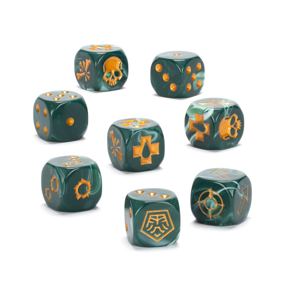 Necromunda: Halls of the Ancients Dice Set - 涅克羅蒙達:先祖大廳套骰組