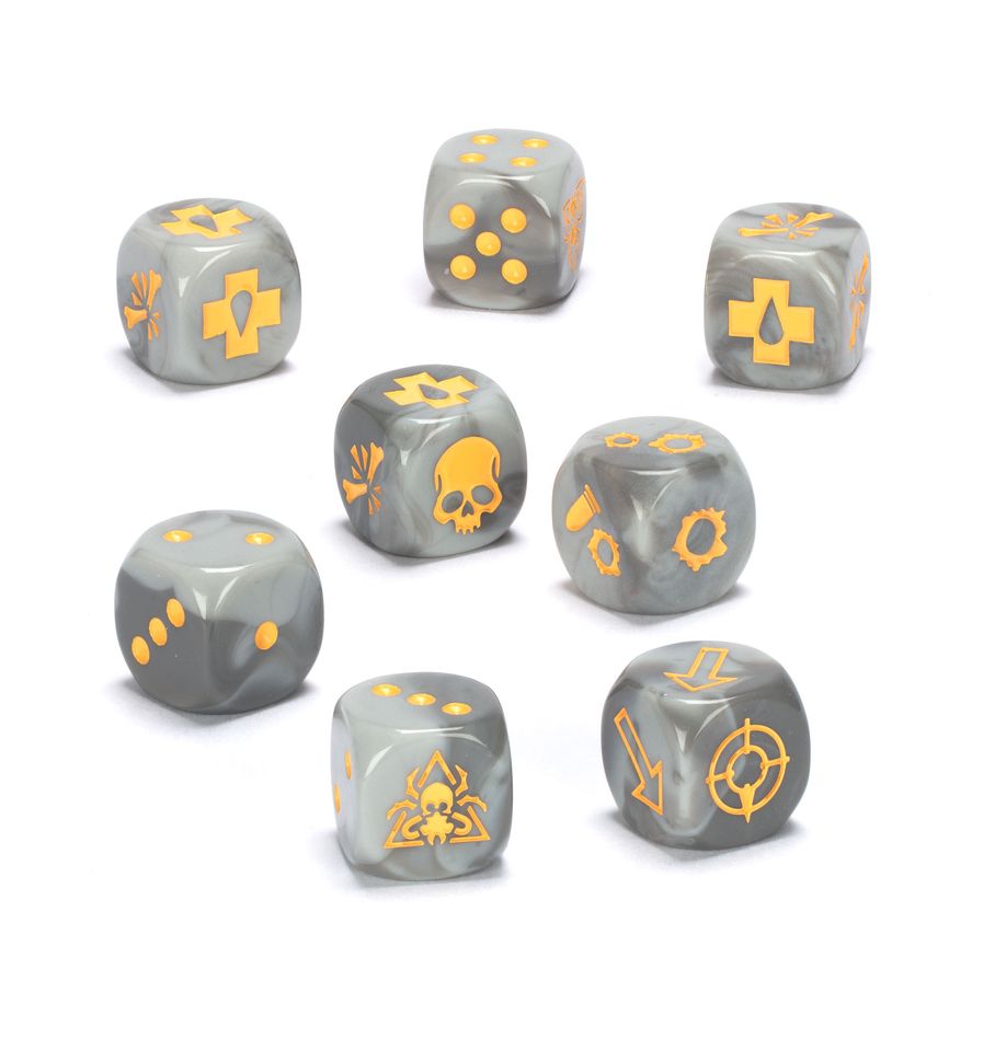 Necromunda: Tribes of the Wastelands Dice Set - 涅克洛蒙達:荒野部落套骰