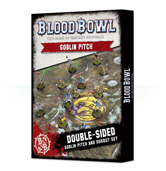 Blood Bowl: Goblin Pitch and Dugout Set - 血腥橄欖球:哥布林球場