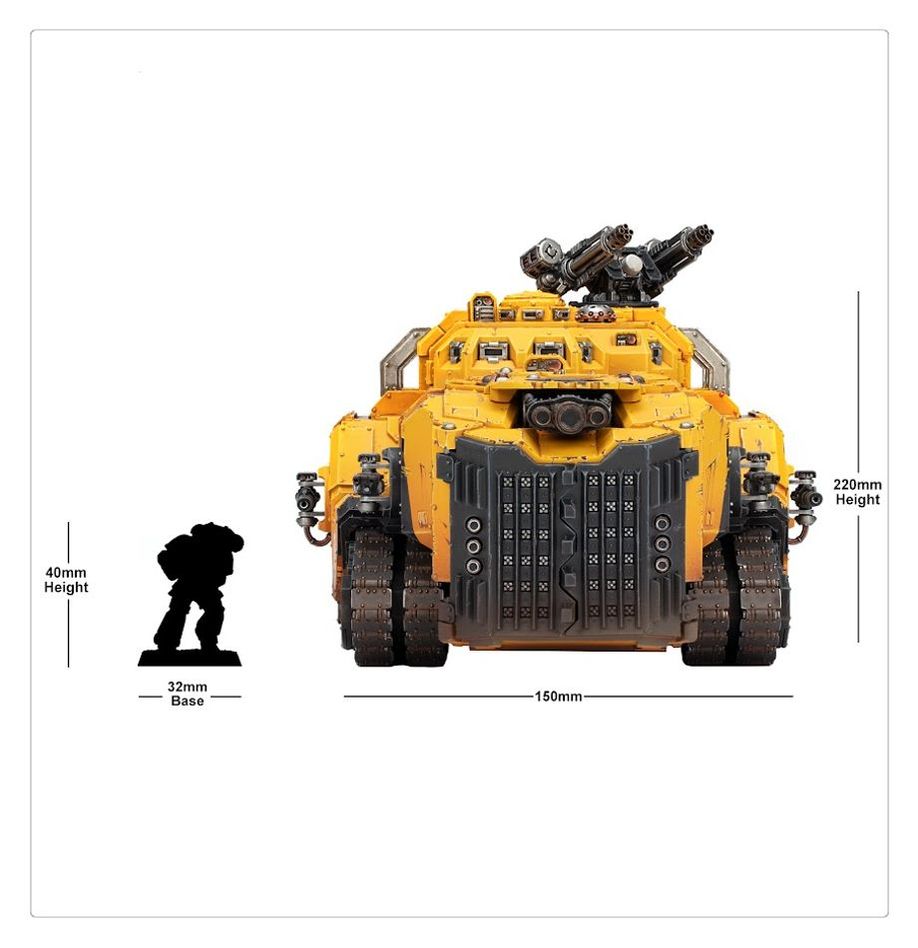 Legions Imperialis: Mastodon Super-heavy Assault Transports - 軍團帝國:乳齒象超重型突擊運兵車