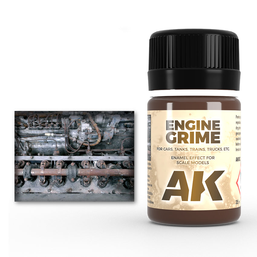 AK082 - Enamel Color - Engine Grime