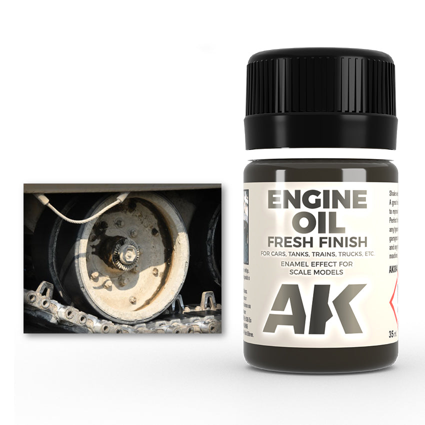 AK084 - Enamel Color - Fresh Engine Oil