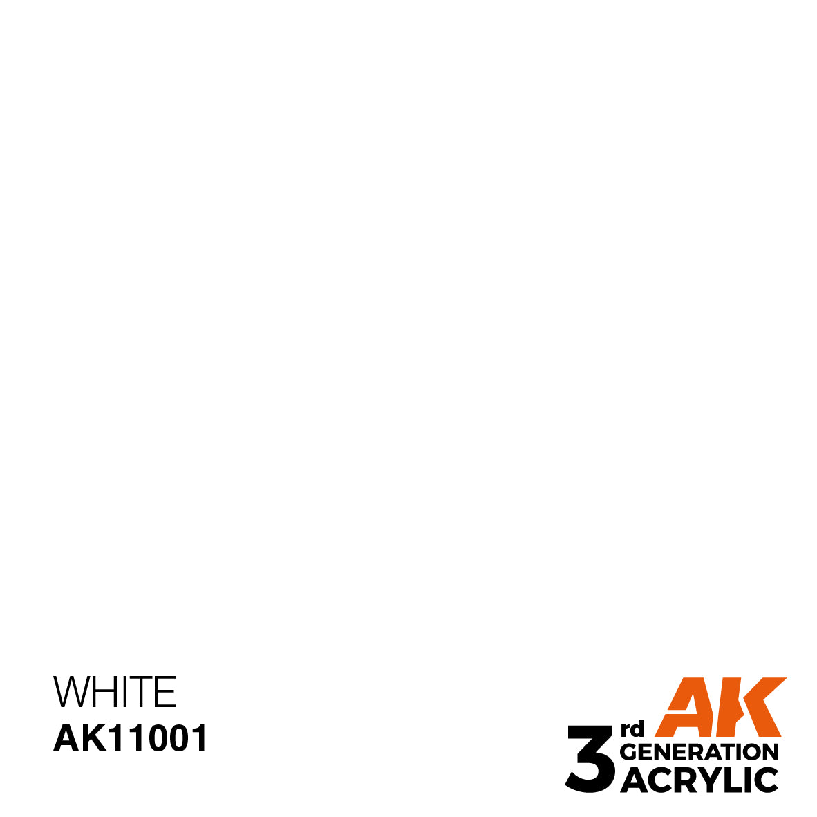 AK11001 AK Interactive 3G Acrylic White 17ml
