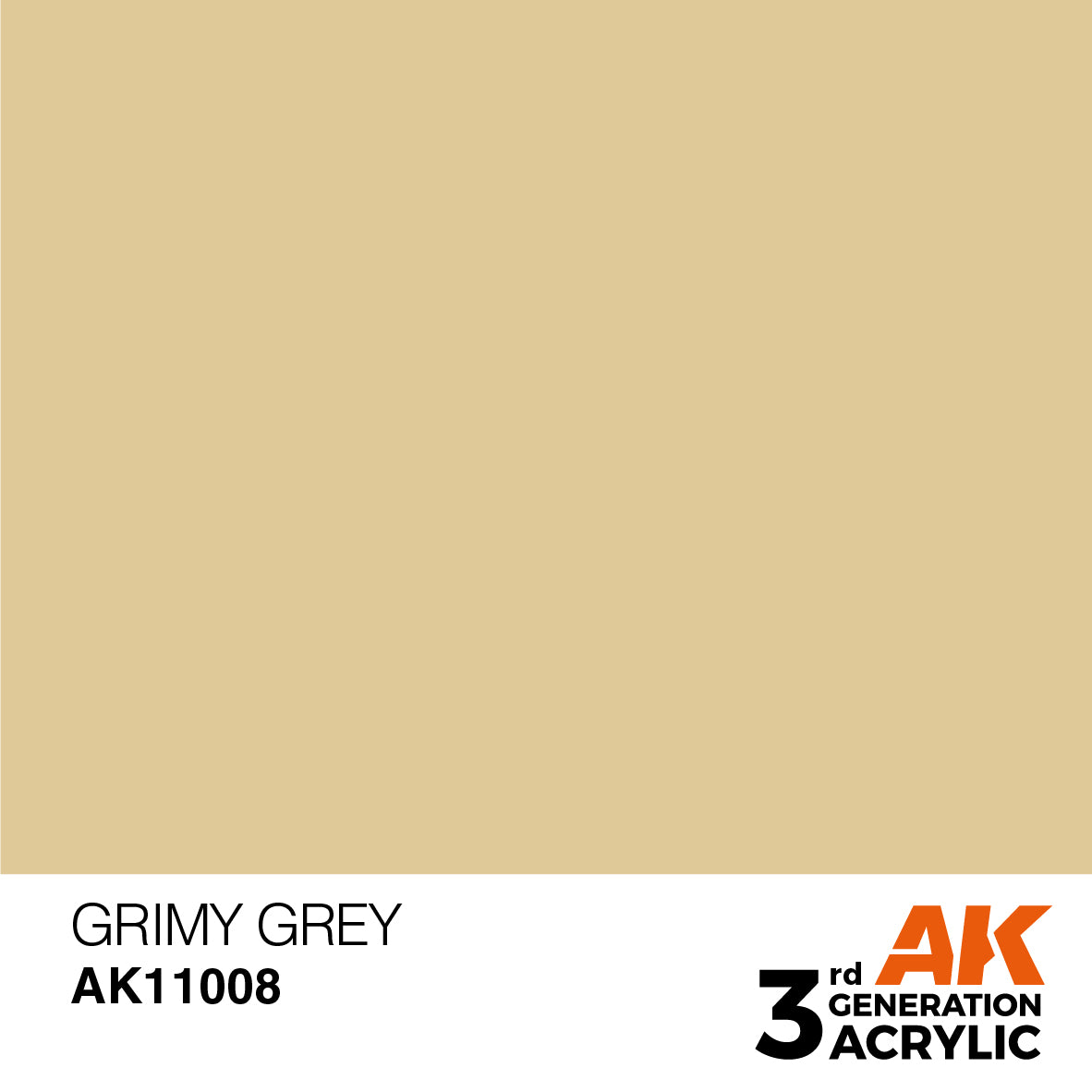 AK11008 AK Interactive 3G Acrylic Grimy Grey 17ml