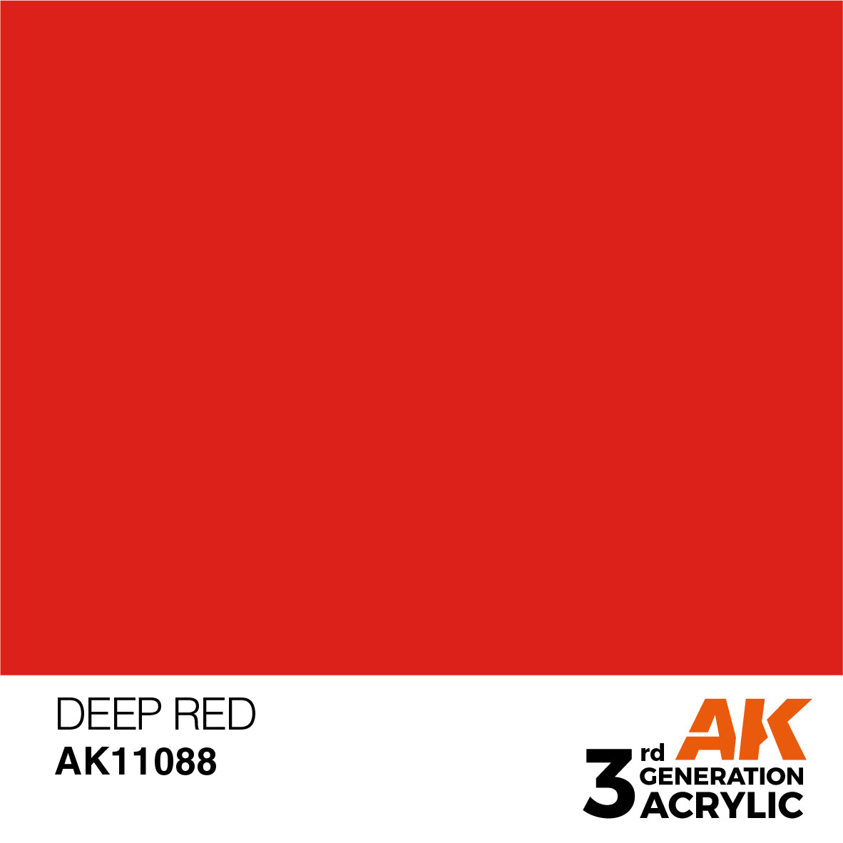 AK11088 AK Interactive 3G Acrylic Deep Red 17ml