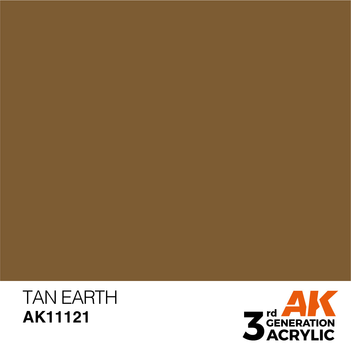 AK11121 AK Interactive 3G Acrylic Tan Earth 17ml
