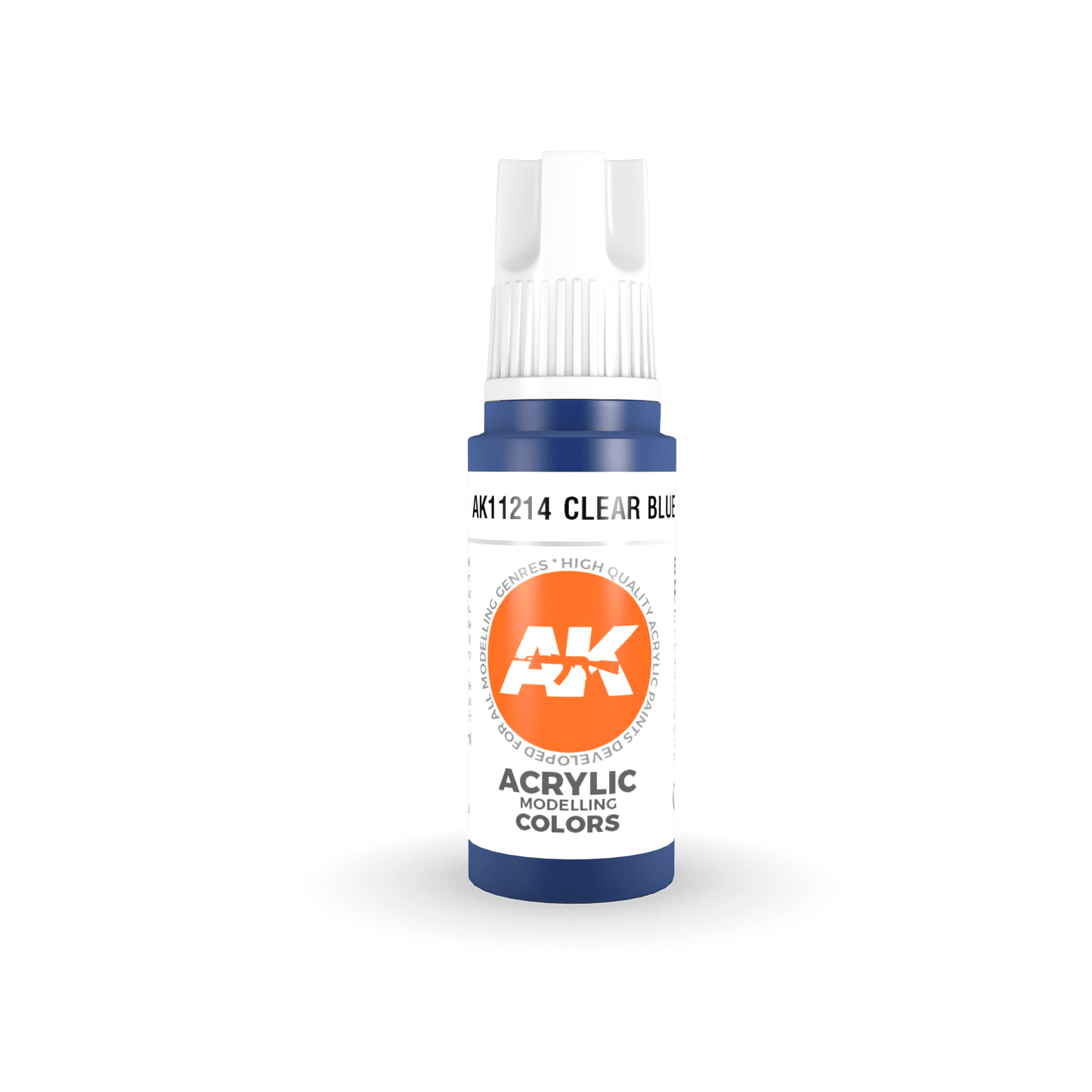AK11214 AK Interactive 3G Acrylic Clear Blue 17ml