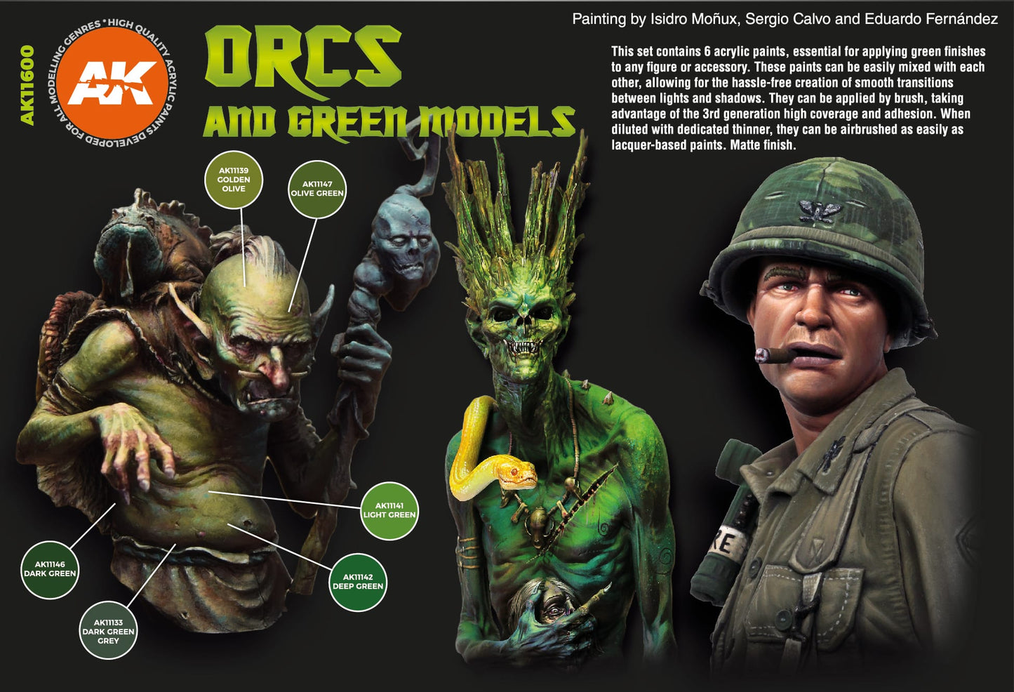 AK11600 - Orcs and Green Models