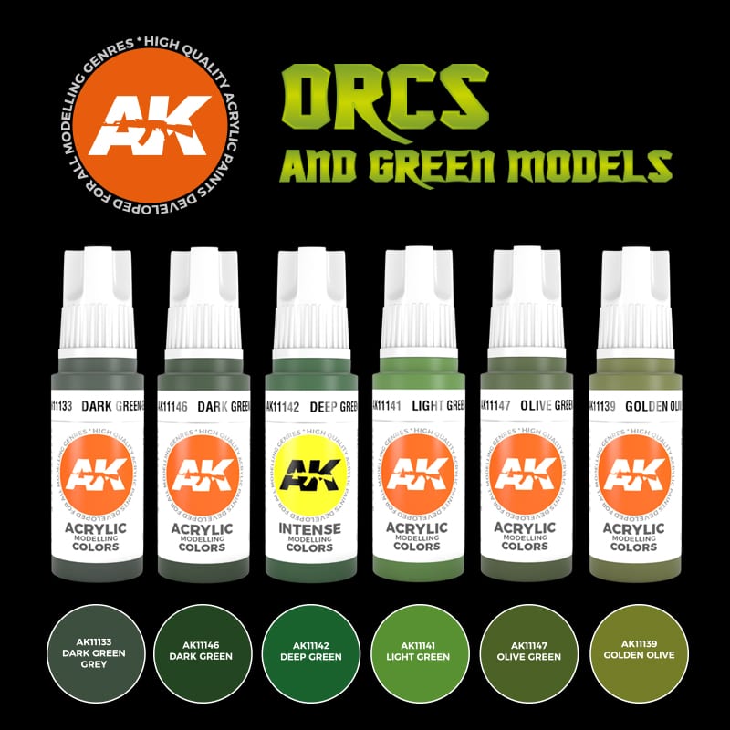 AK11600 - Orcs and Green Models