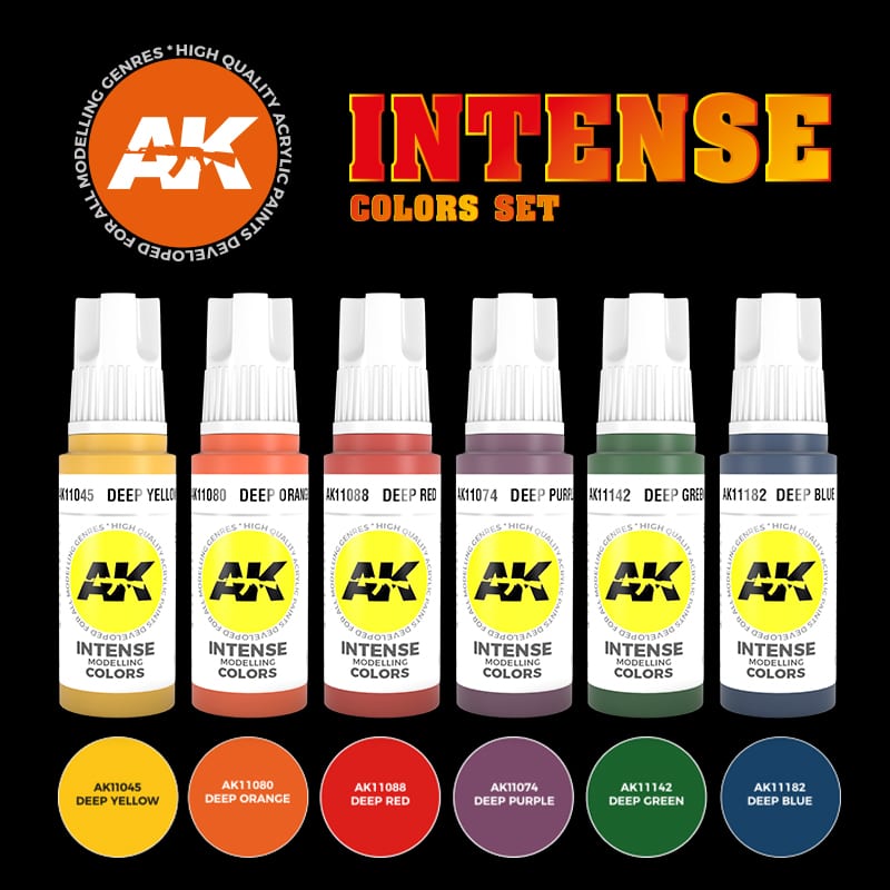 AK11612 - Intense Colors Set